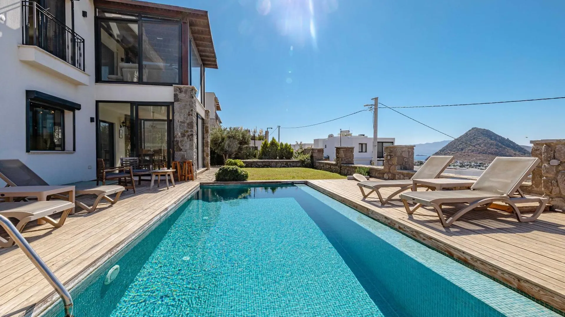 Elegant Villa Private Pool & Stunning Views Bodrum